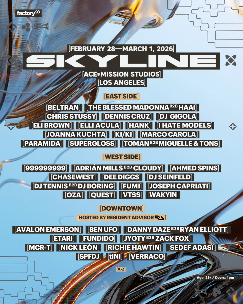 Skyline Festival 2026 lineup announcement graphic
