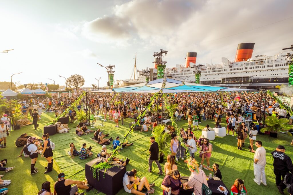 Queen Mary waterfront during Day Trip Festival