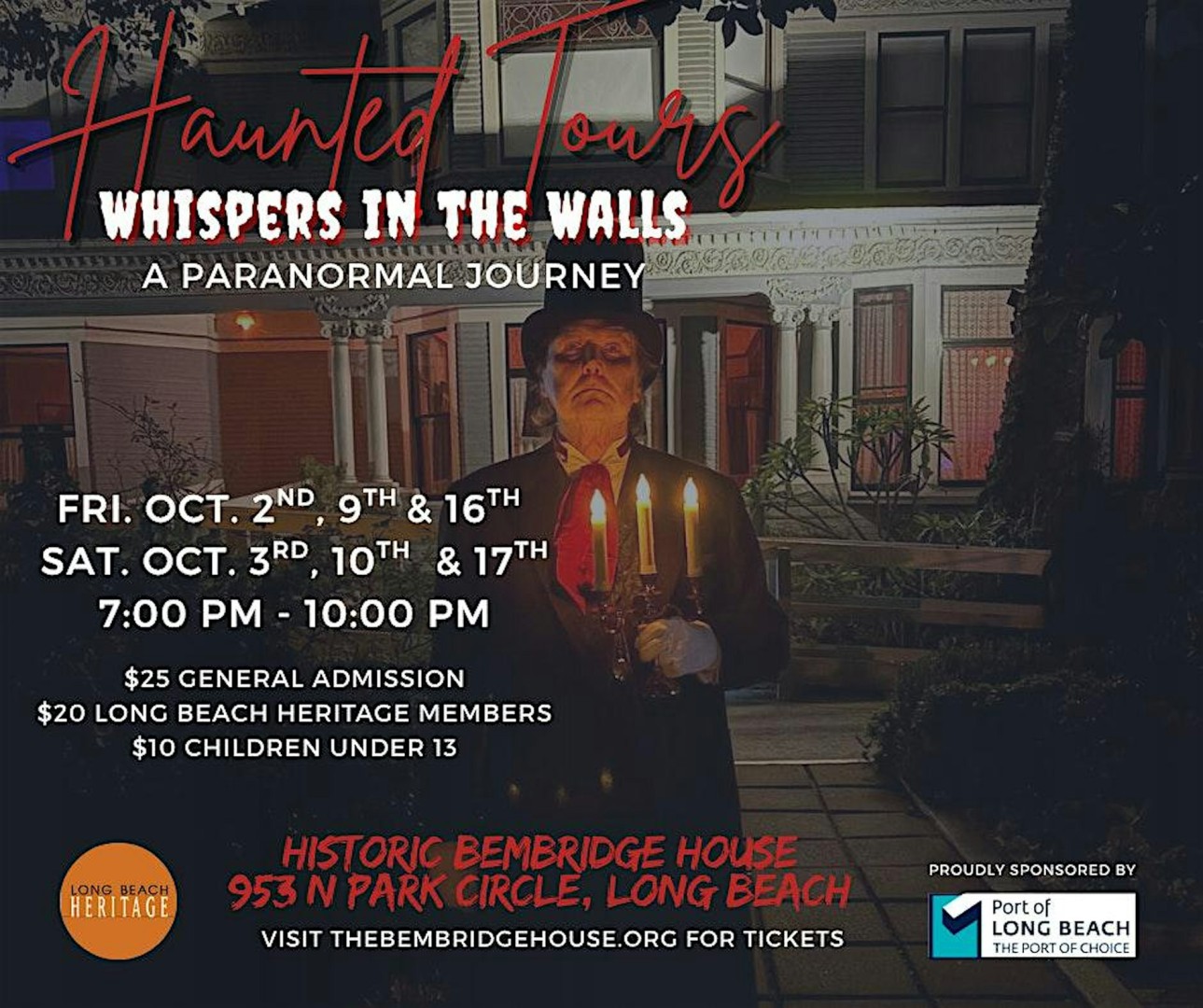 HAUNTED TOURS: WHISPERS IN THE WALLS