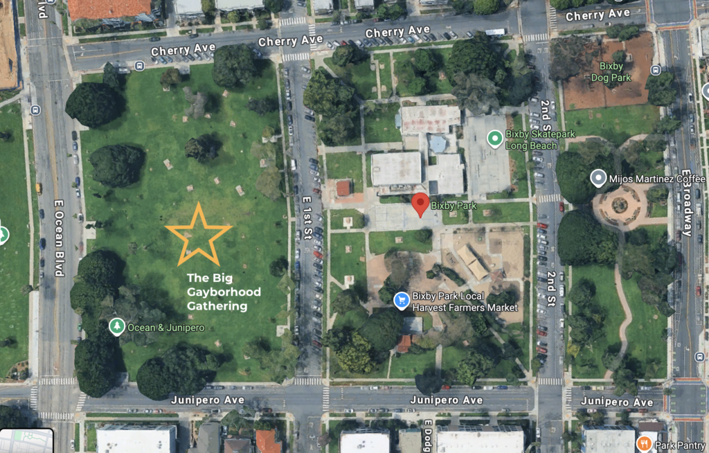 Big Gayborhood Gathering Long Beach. October 24, 2026